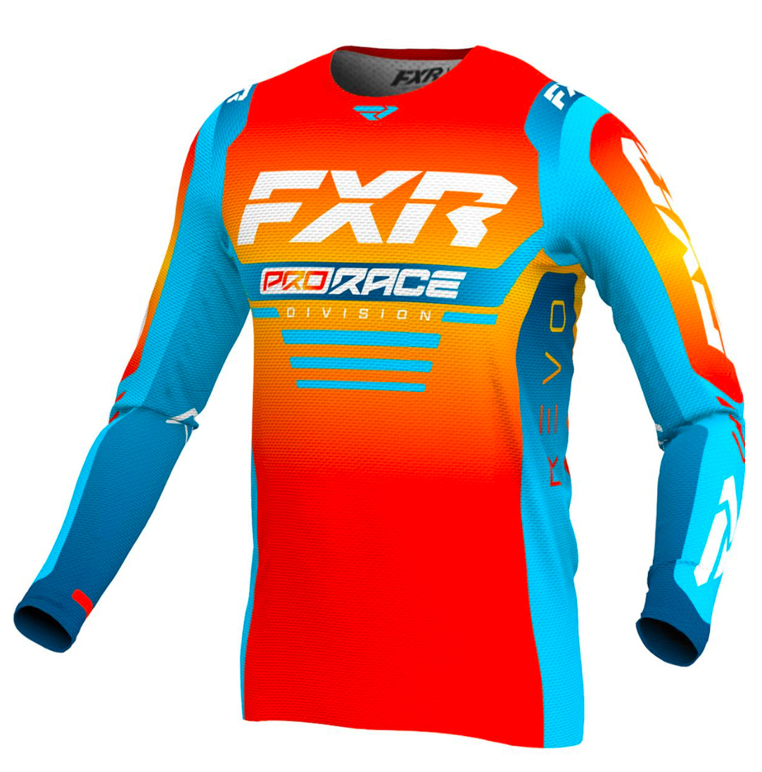 Мотокрос Блуза FXR 2024 REVO SUNRISE JERSEY