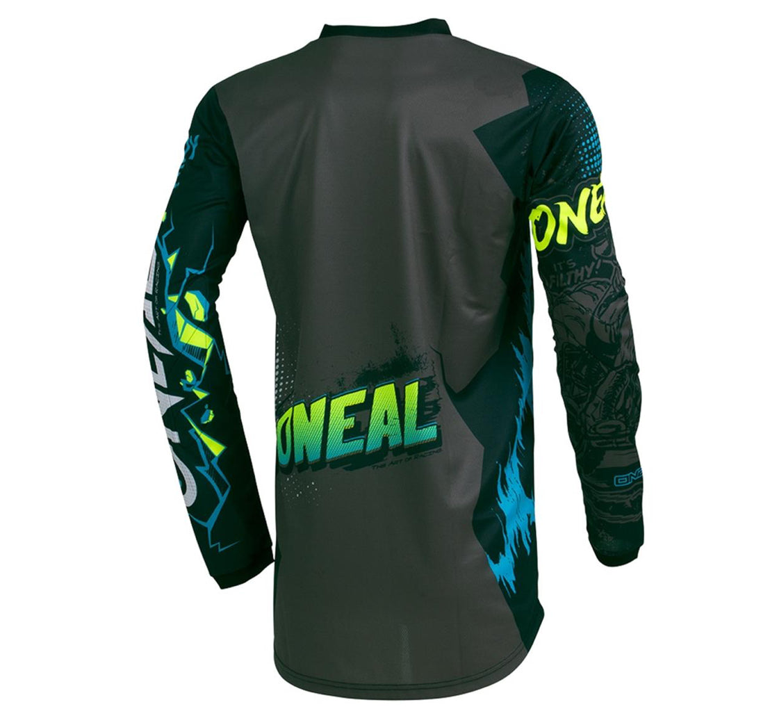 Мотокрос блуза O’NEAL ELEMENT VILLAIN GRAY