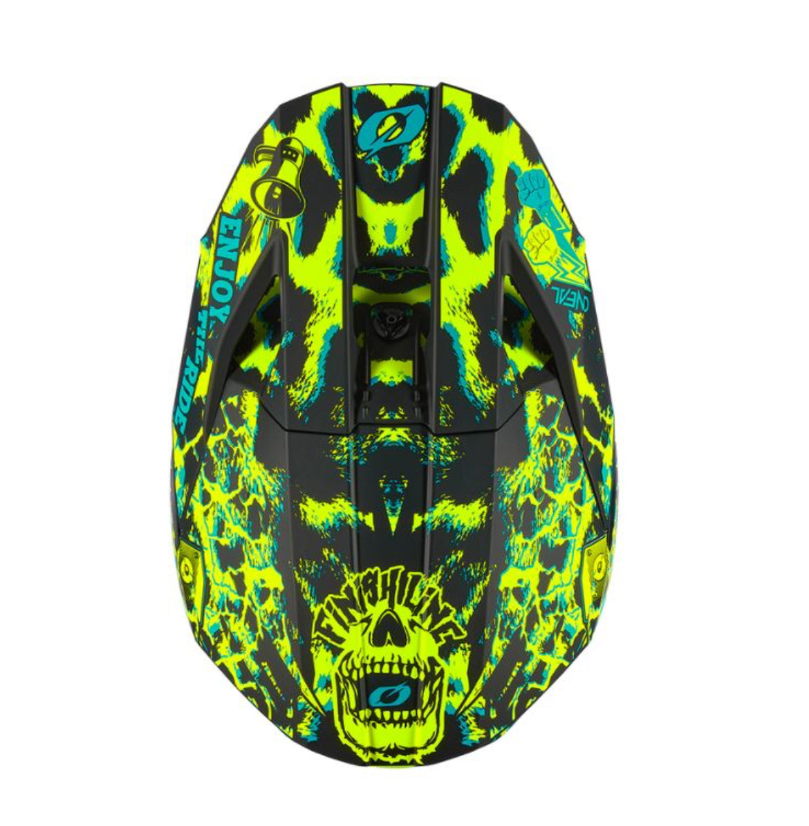 O'NEAL 3SERIES ASSAULT BLACK/NEON YELLOW V.24