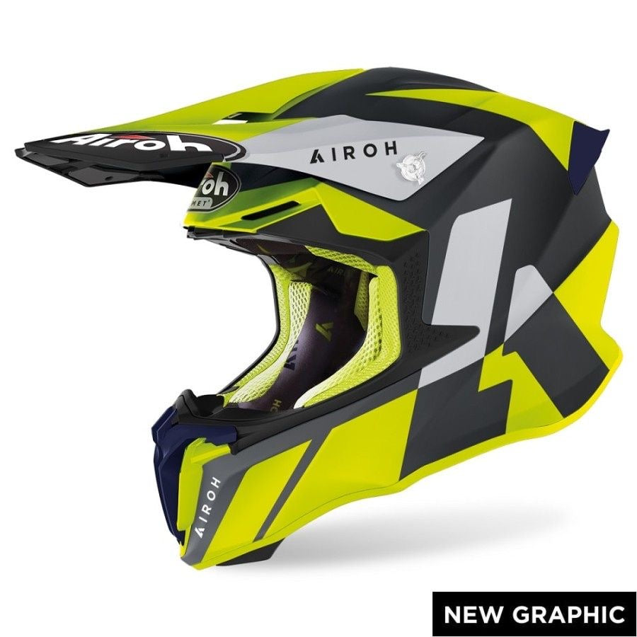 Airoh Twist 2.0 LIFT YELLOW/BLUE MATT