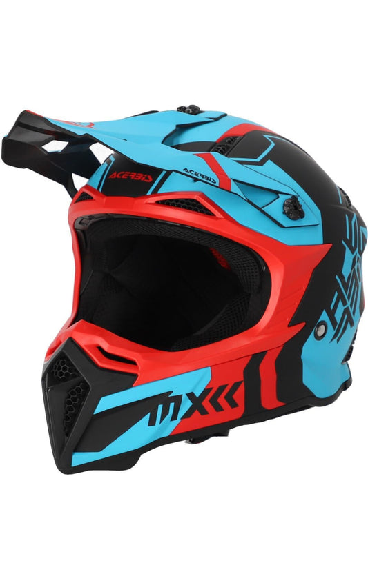 Мотокрос каска Acerbis Profile 5 RED/BLUE MATT