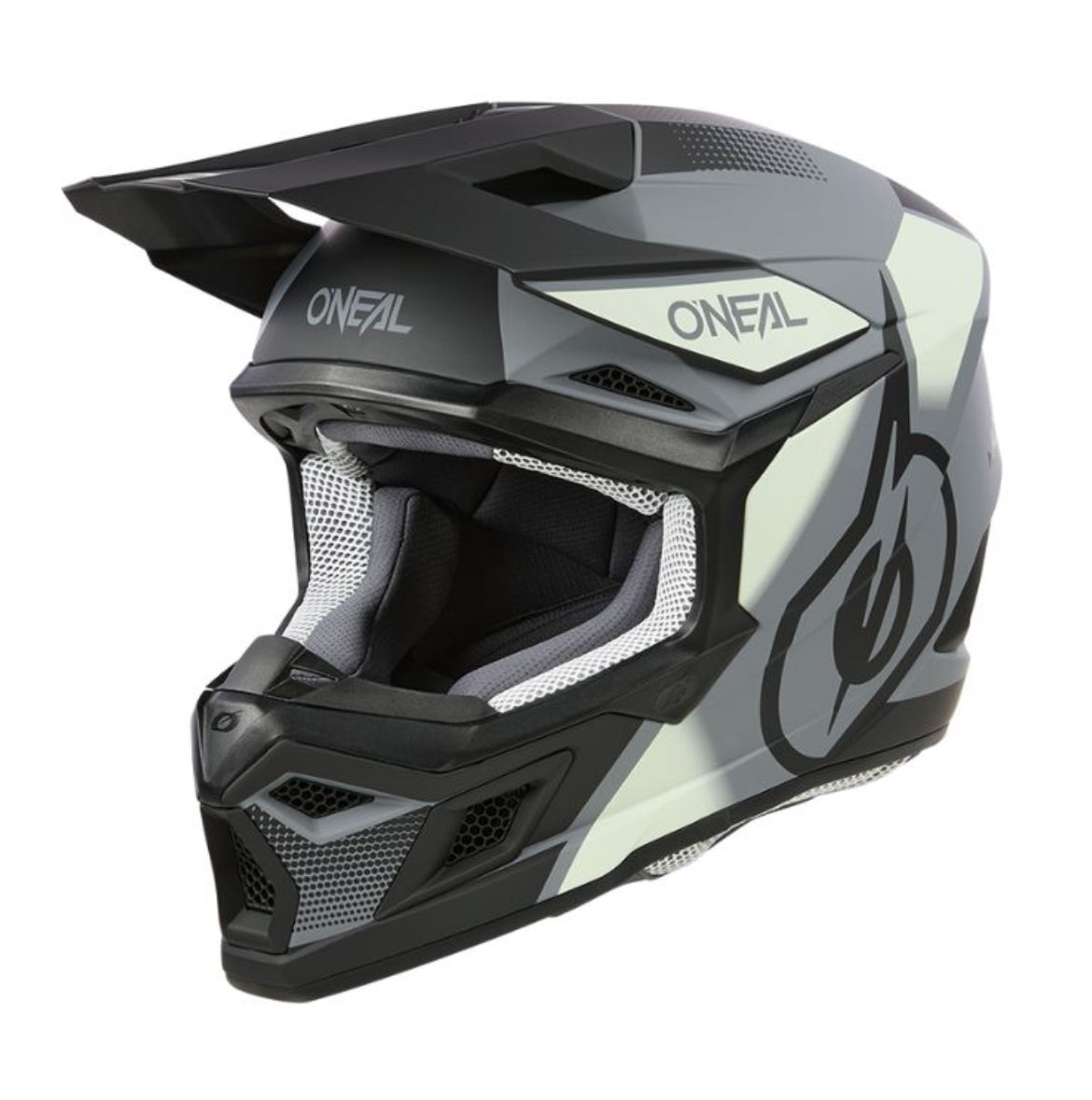 Мотокрос Каска O'Neal 3SRS Vision Black/Gray