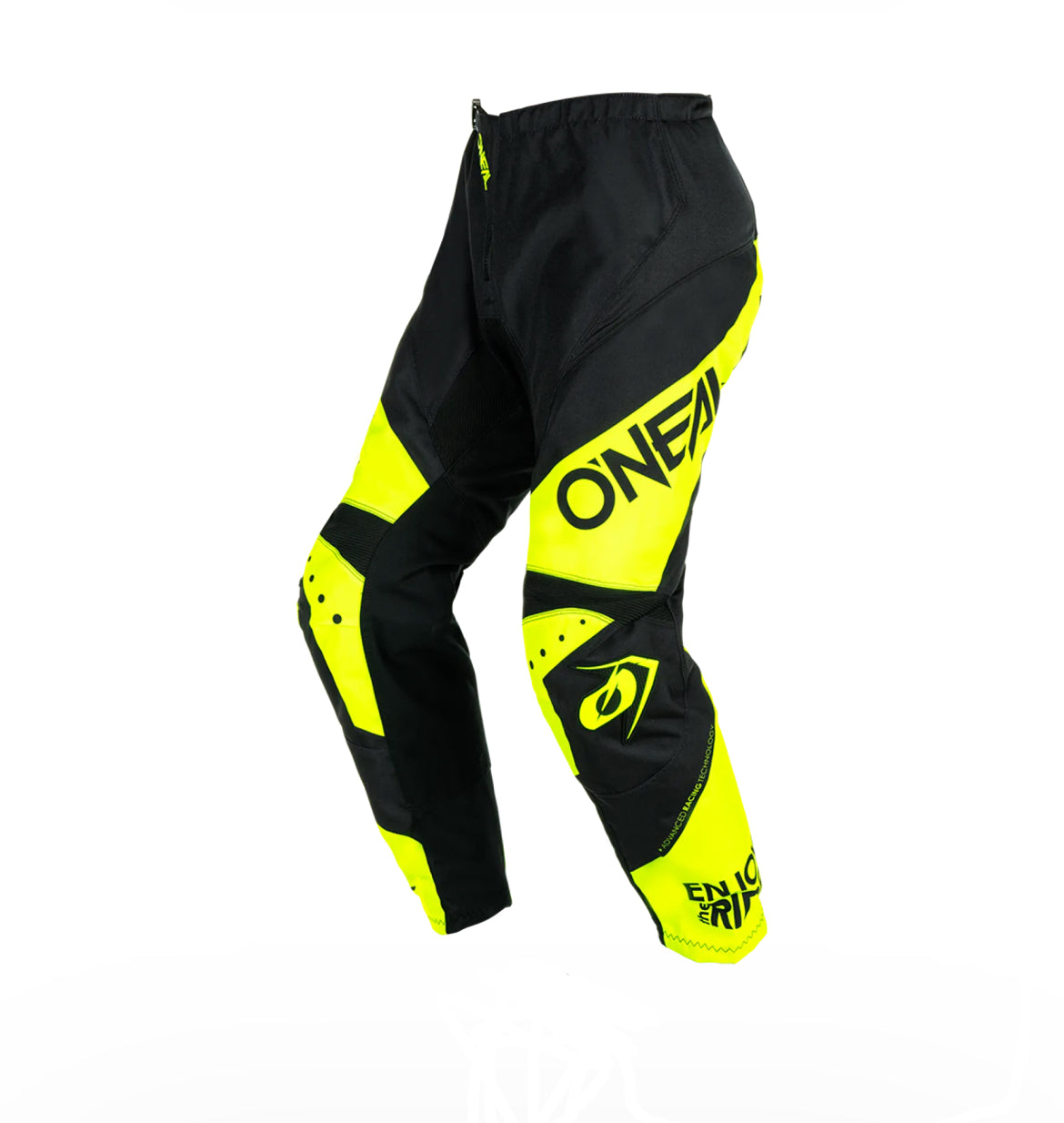 Мотокрос брич O'NEAL ELEMENT RACEWEAR BLACK/NEON YELLOW V.24